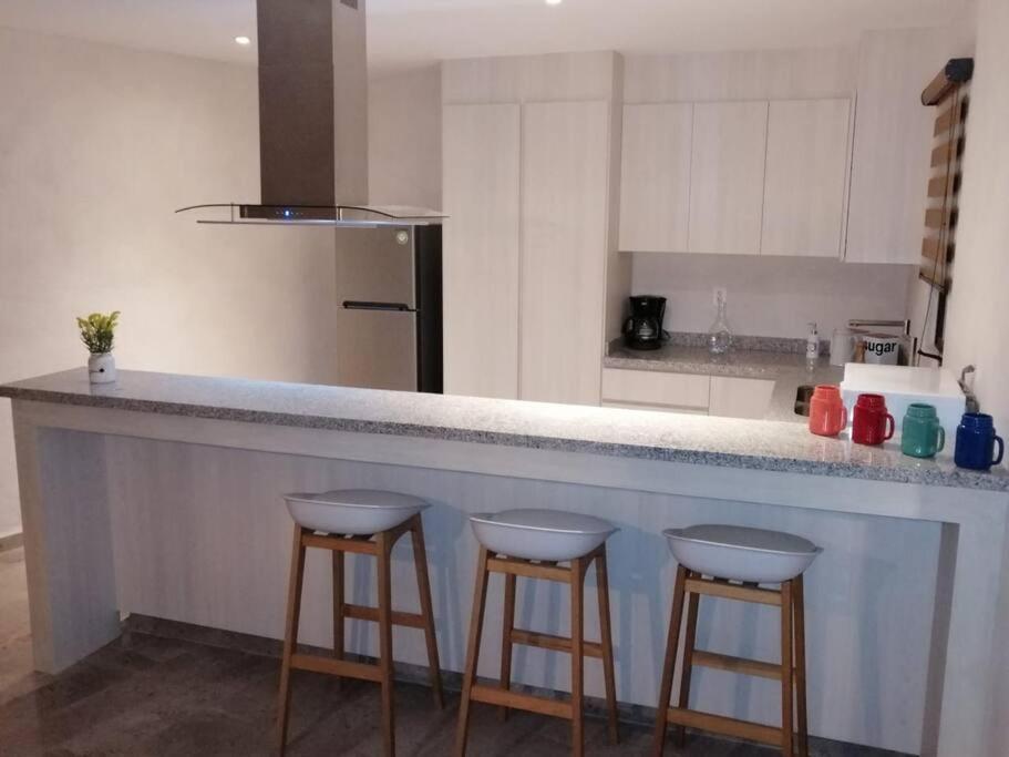 TlaxcalaDepartamento Lux En Val'Quirico Loft Frontanaアパートメント エクステリア 写真